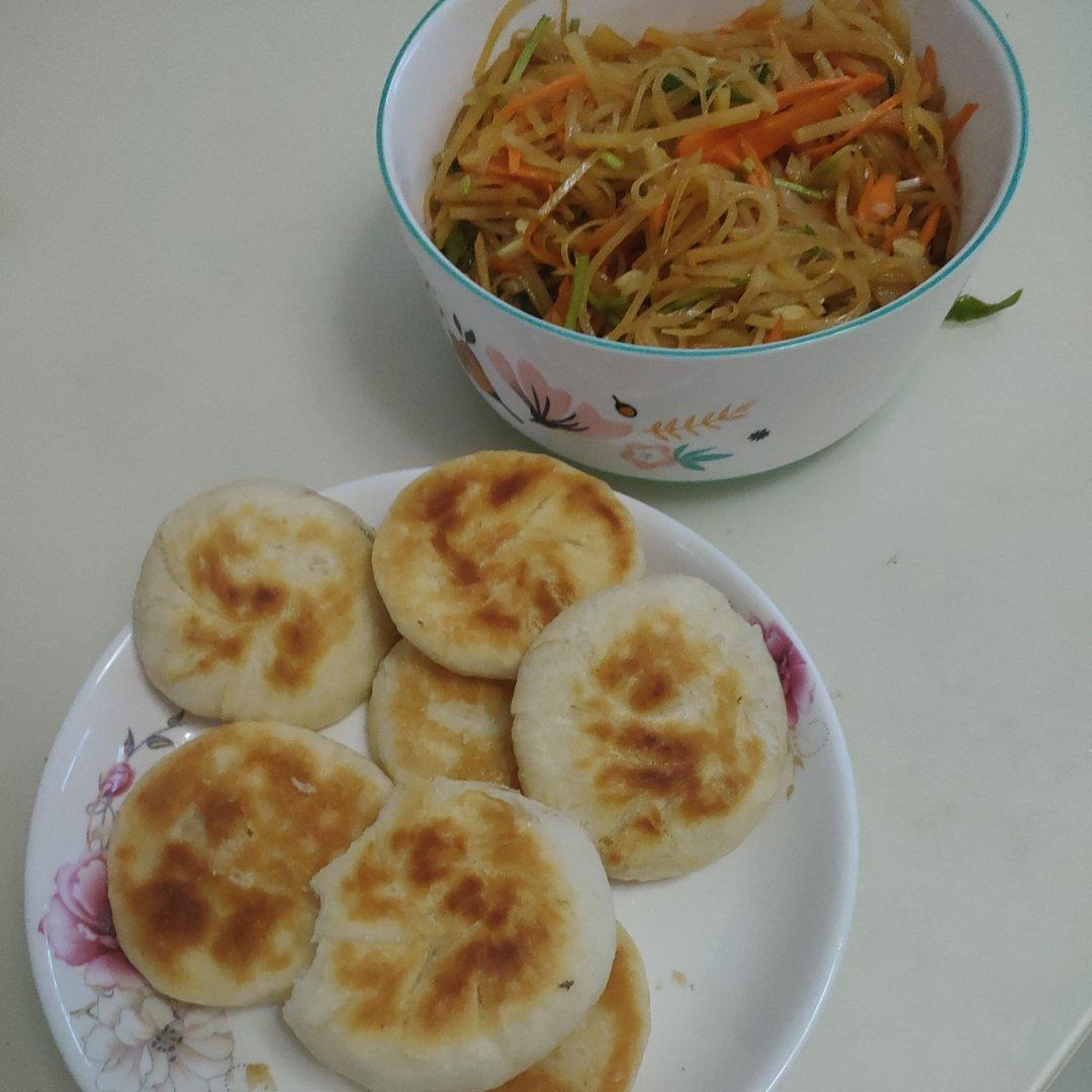 发面油酥小糖饼