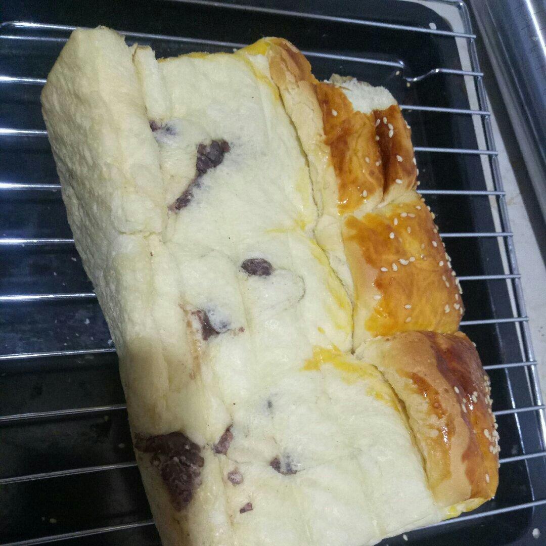 好吃的蜜红豆吐司