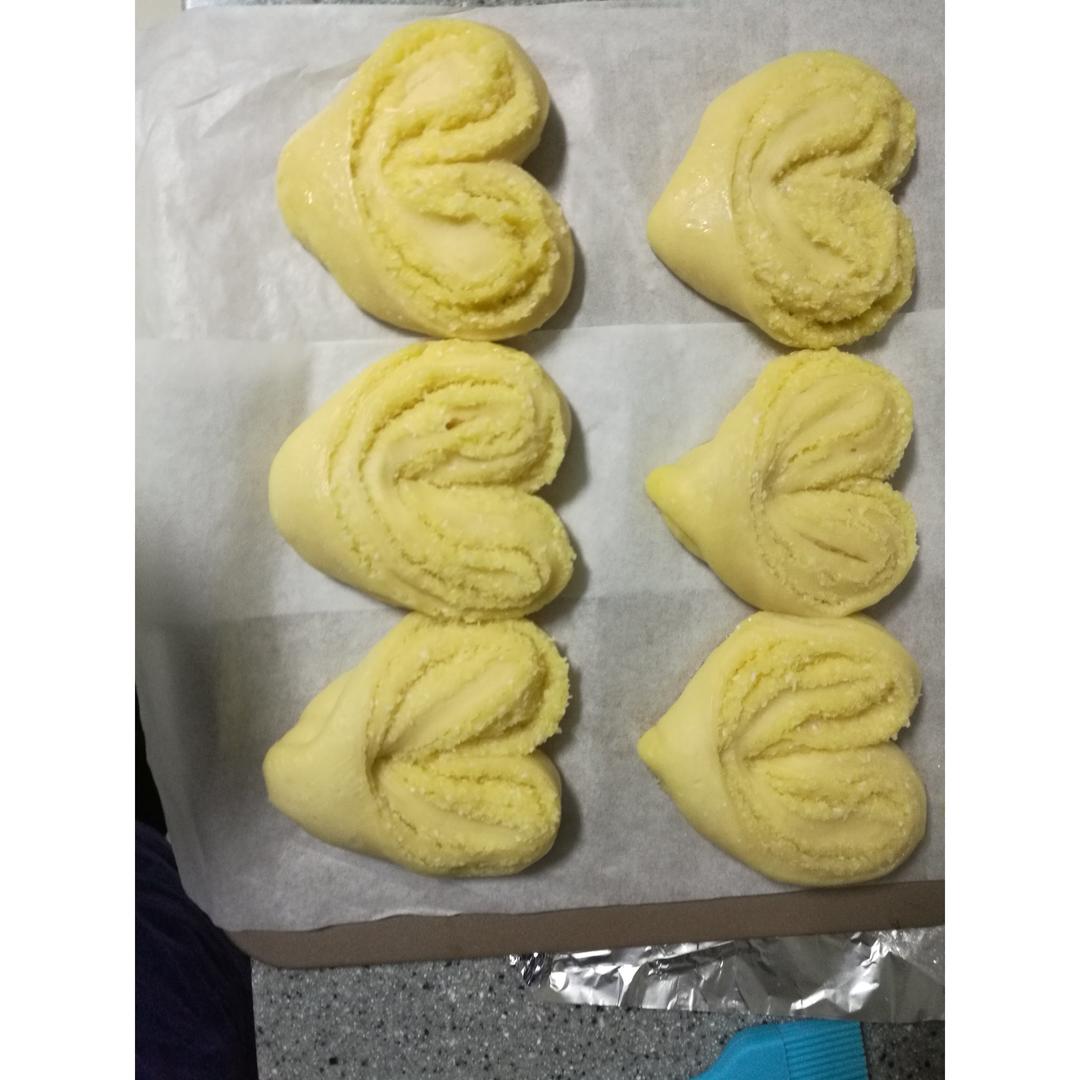 心形椰蓉面包