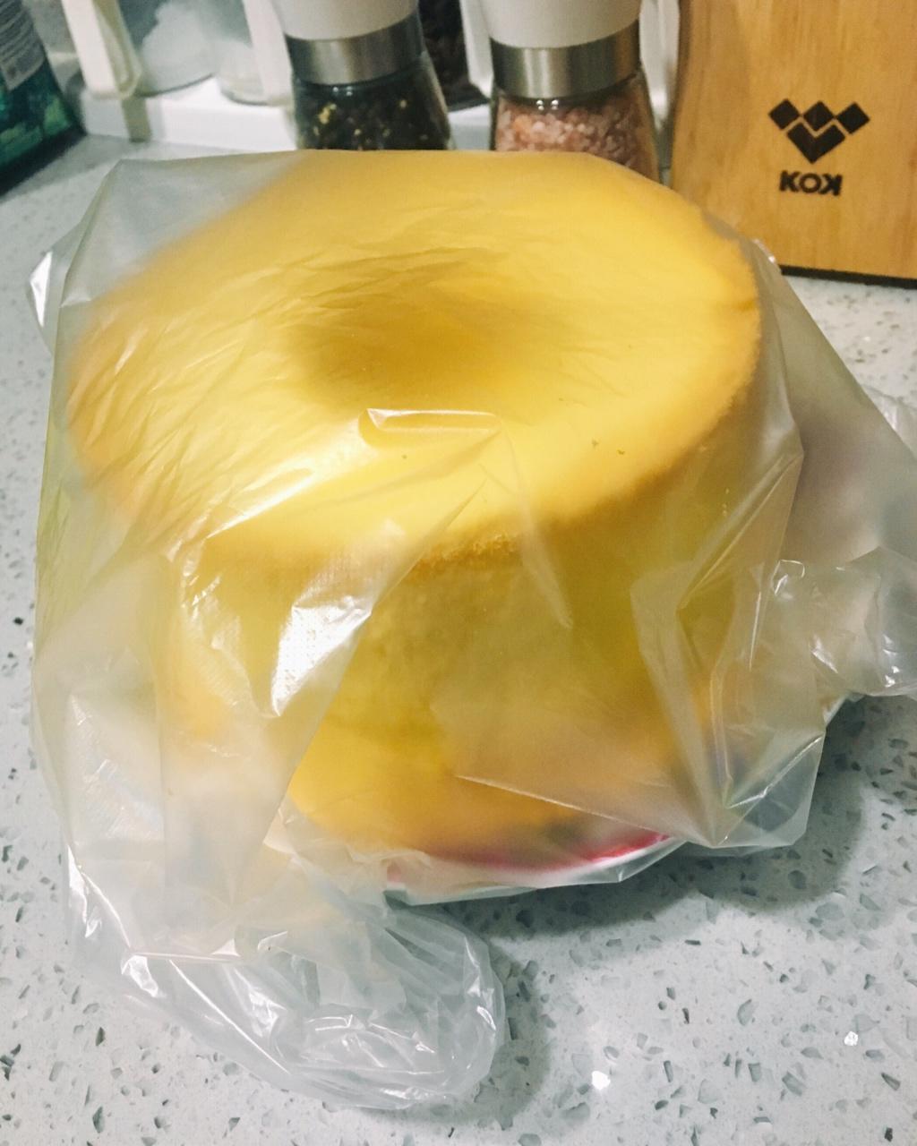 6寸戚风蛋糕（2蛋）