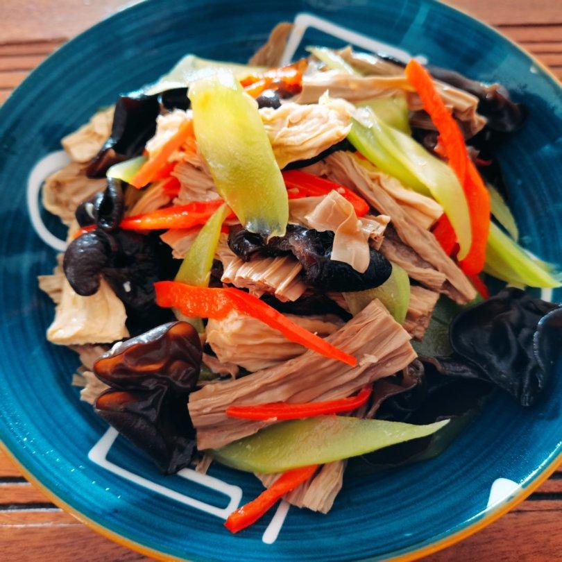 小清新凉拌腐竹