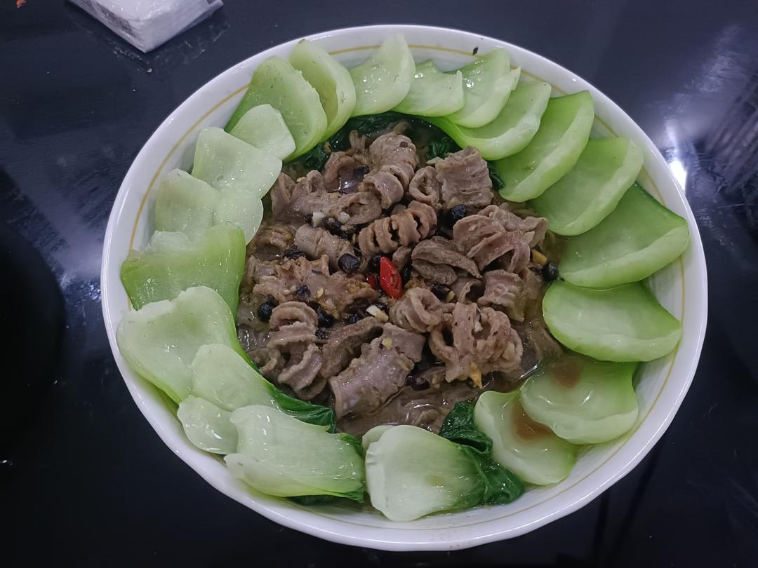 豉汁蒸粉肠