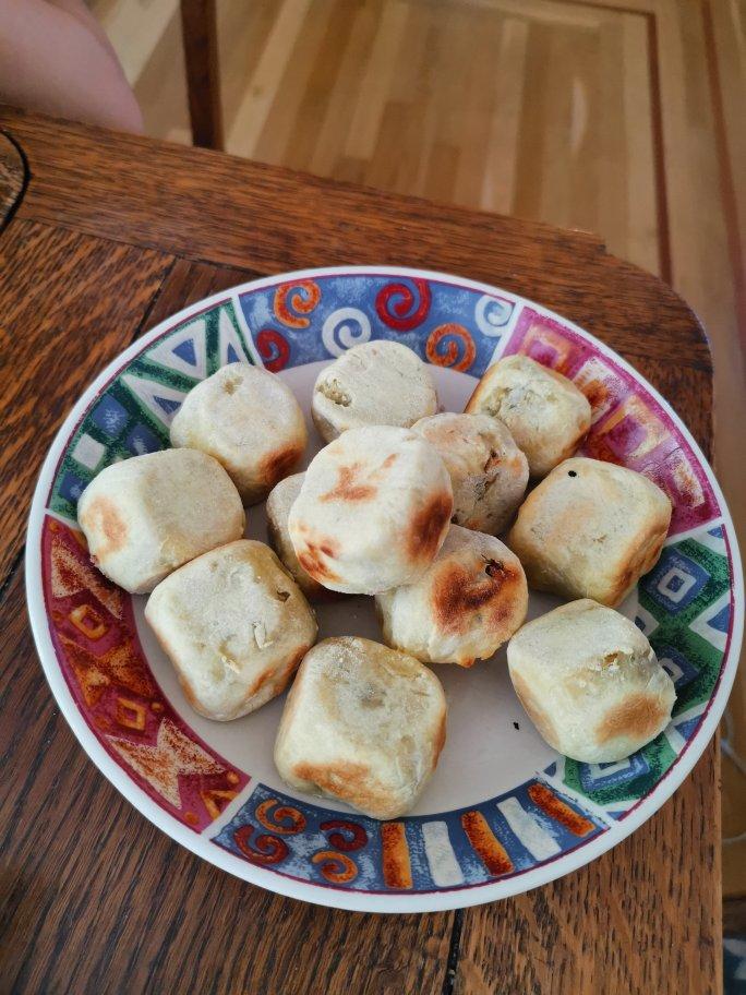 绿豆仙豆糕-电饼铛版(带皮绿豆)