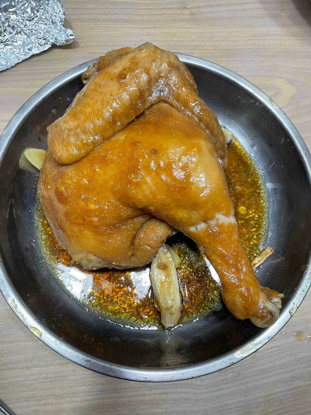 鲜嫩爆汁窑鸡烤鸡（年菜必备）