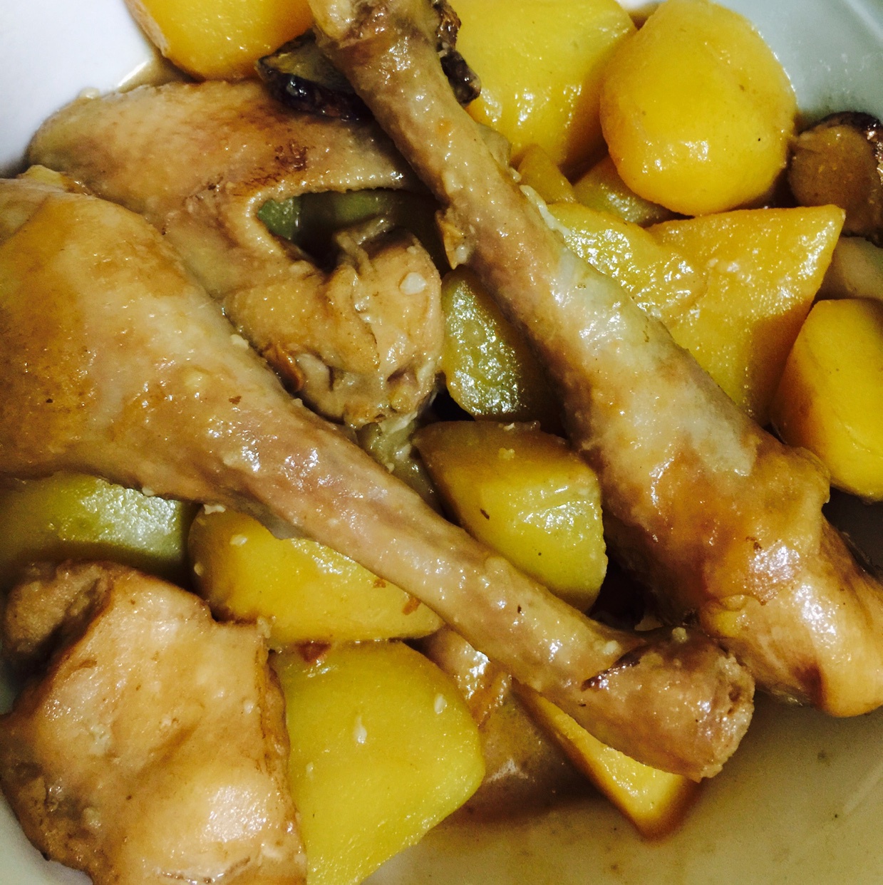 土豆鸡腿
