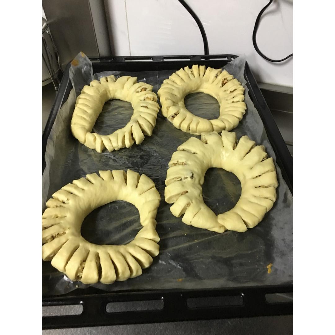 奶油乳酪核桃面包