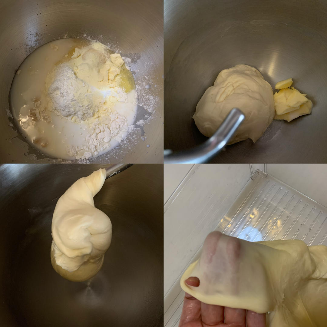 纯奶手撕吐司的做法 步骤1