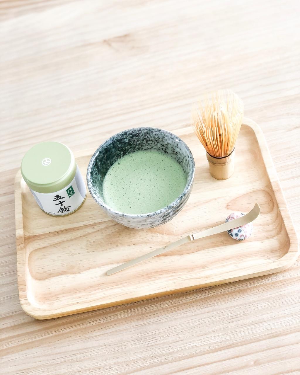 打抹茶 抹茶拿铁
