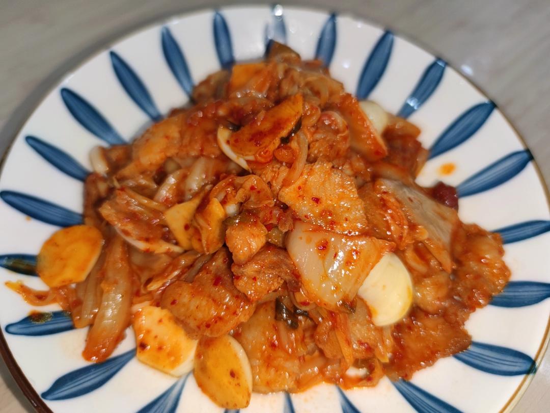 泡菜五花肉（超简单）