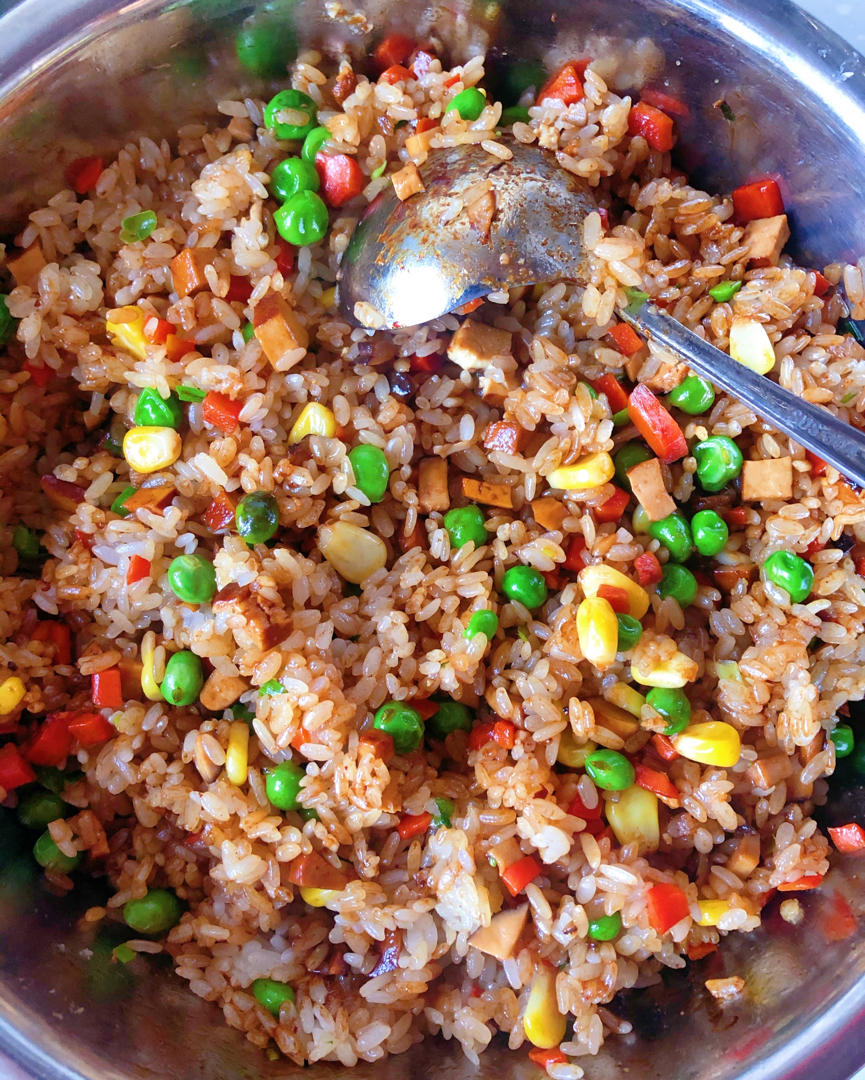 瑜儿之之做的超好吃的糯米饭可做烧卖