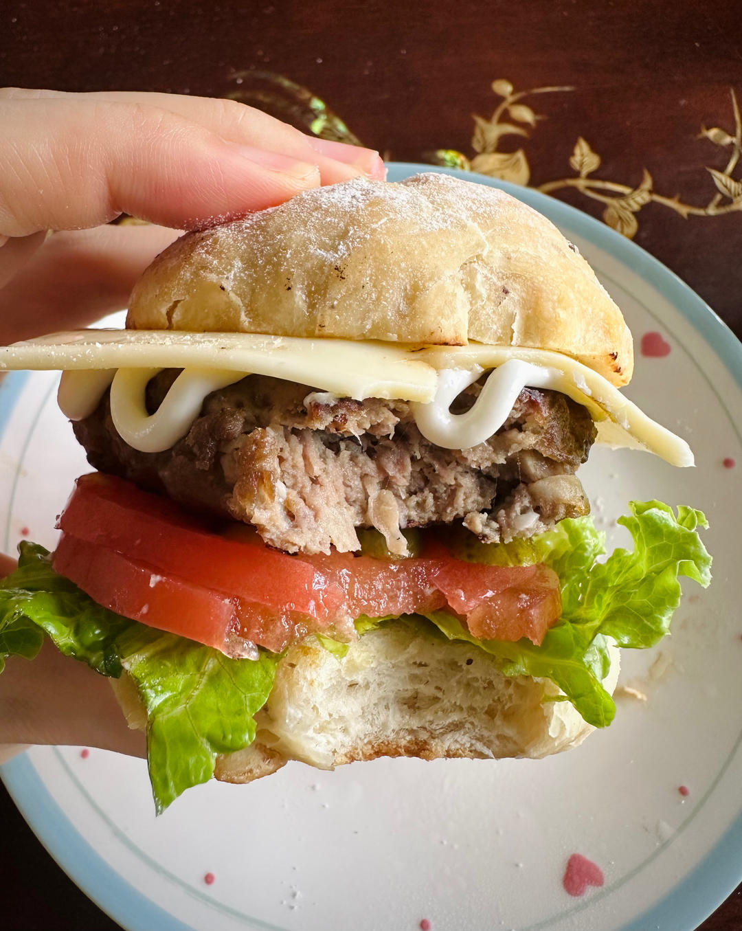 黄金比例汉堡肉排