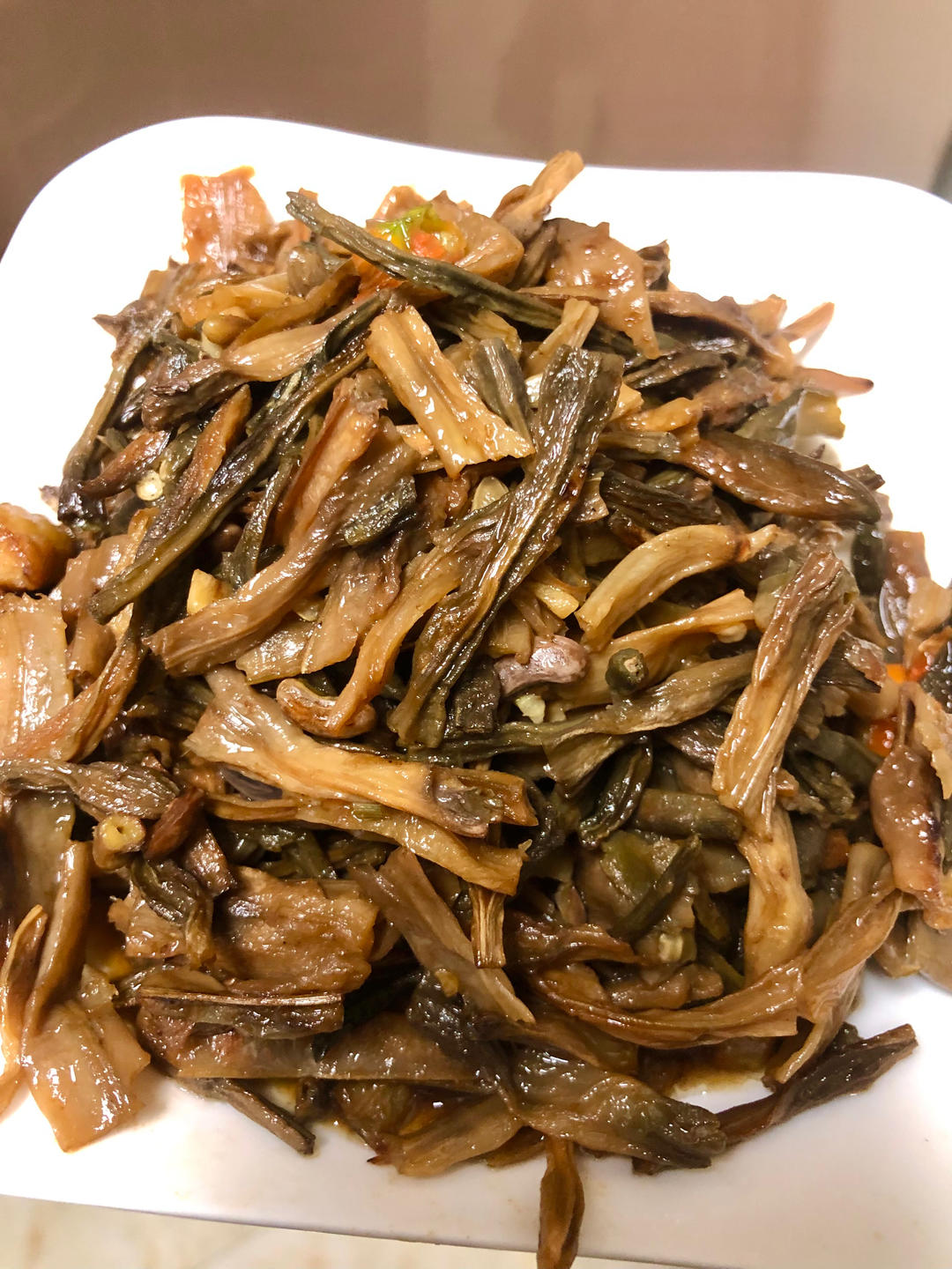 ㊙️年味‼️干豆角红烧肉‼️肥而不腻