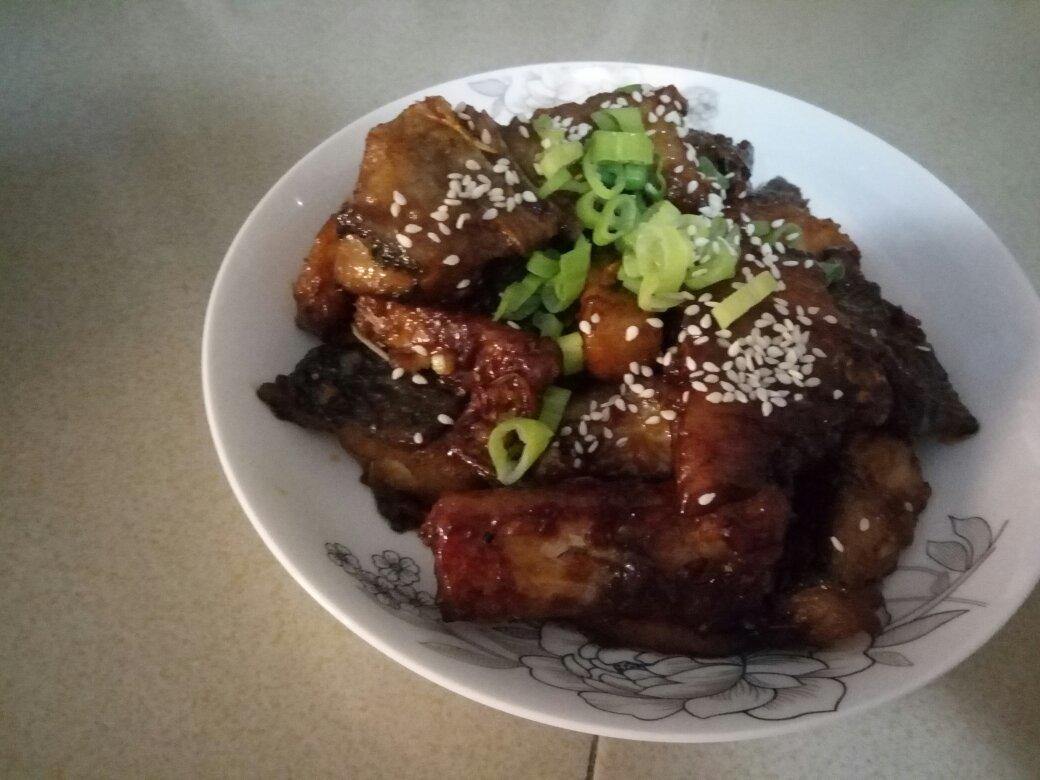 红烧鱼块