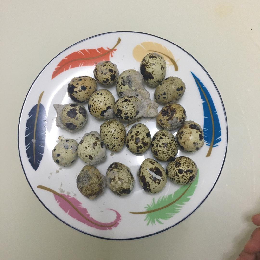 【家庭自制】盐焗鹌鹑蛋
