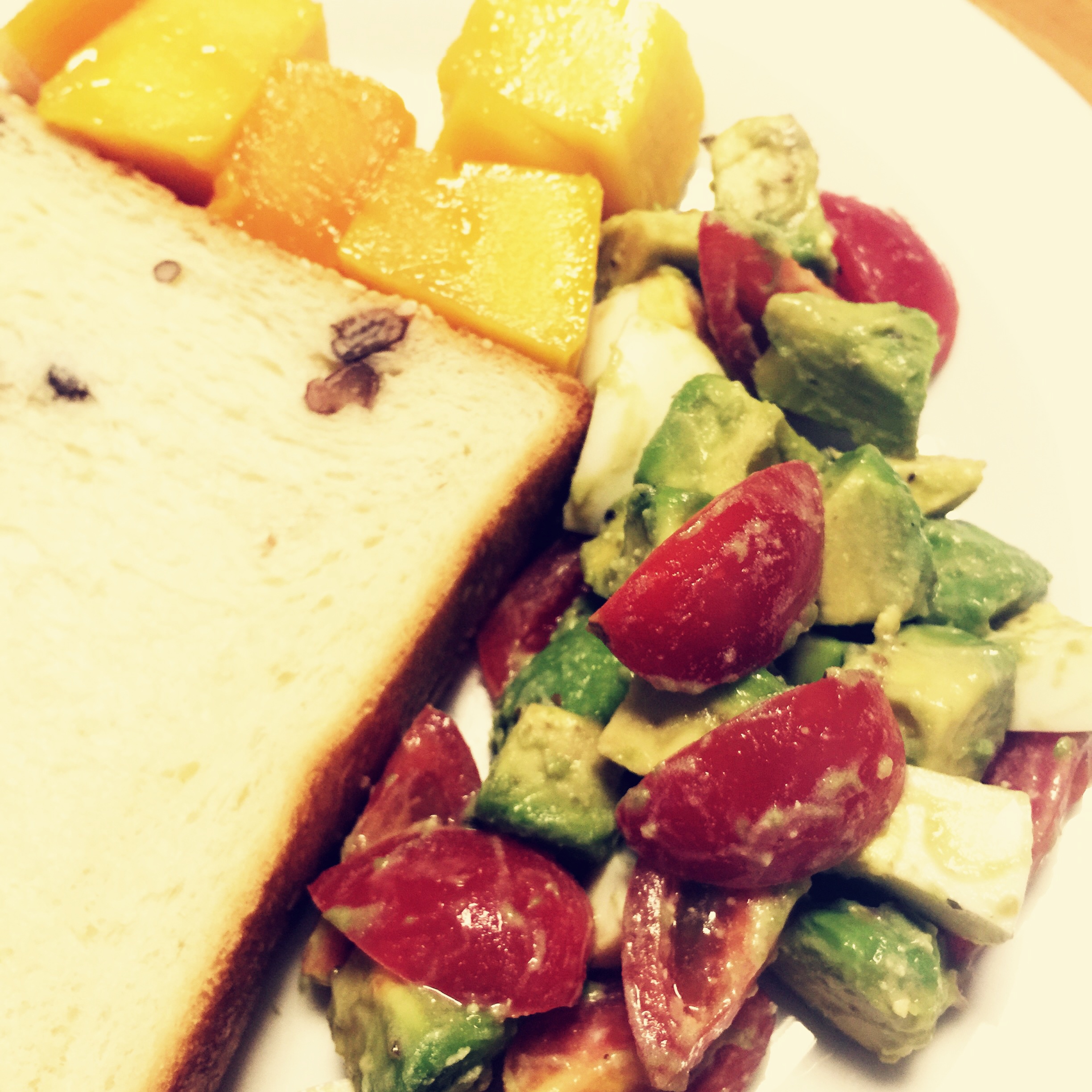 早餐之牛油果鸡蛋沙拉