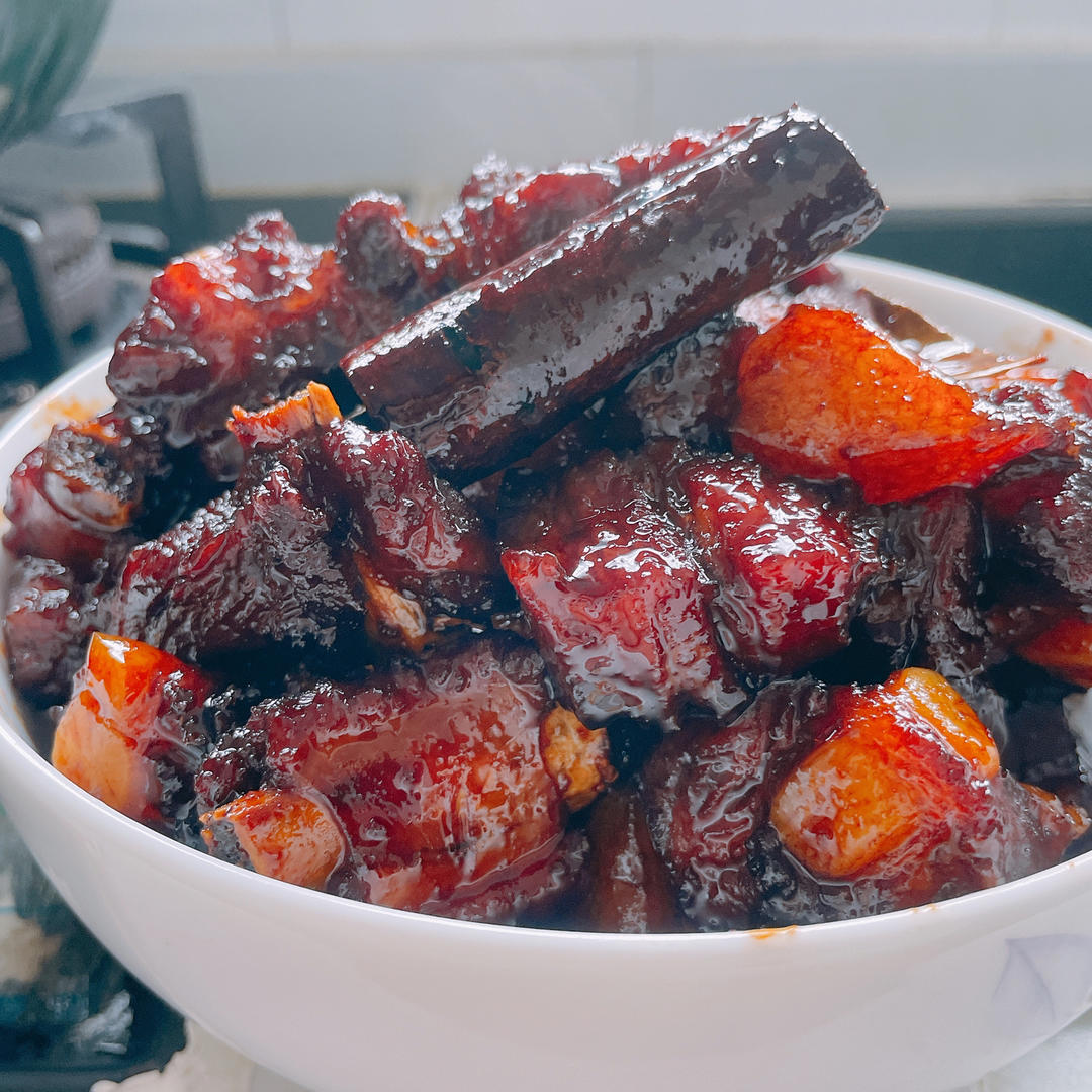 不焯水不放油的家常红烧肉