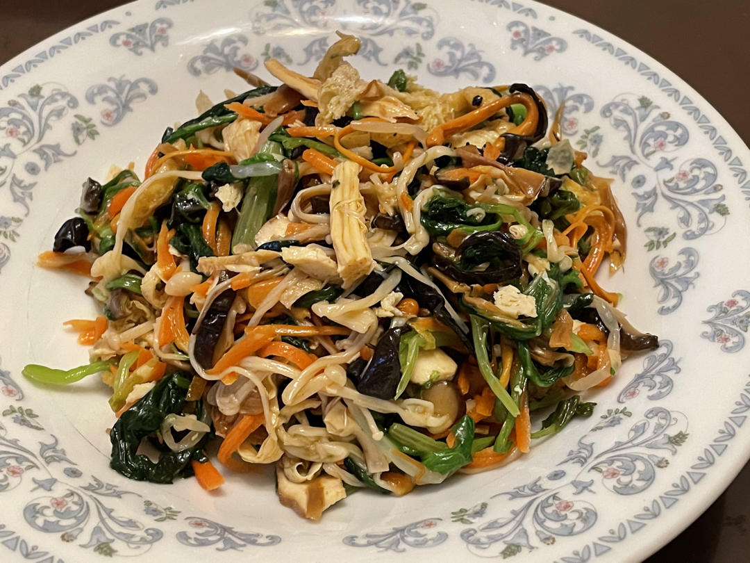 蓝lan蓝lan做的in南京新春素什锦