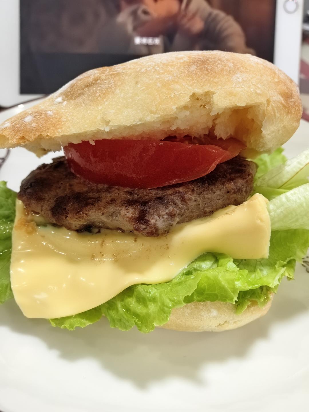 零失败家庭版肯德基汉堡牛肉饼