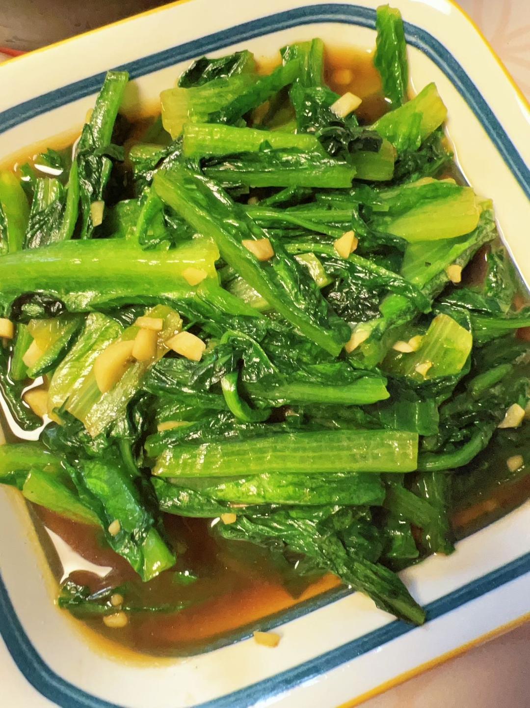 蒜蓉油麦菜（蚝油）