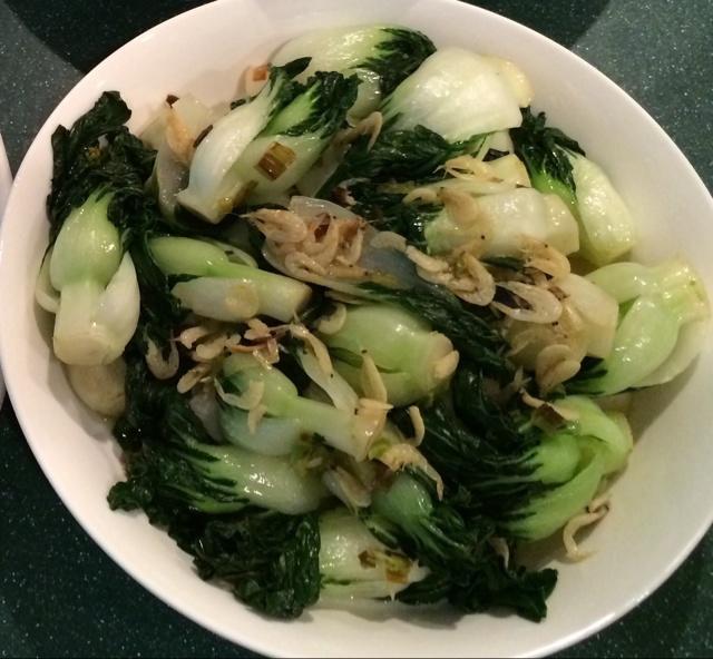 虾皮奶白菜的做法