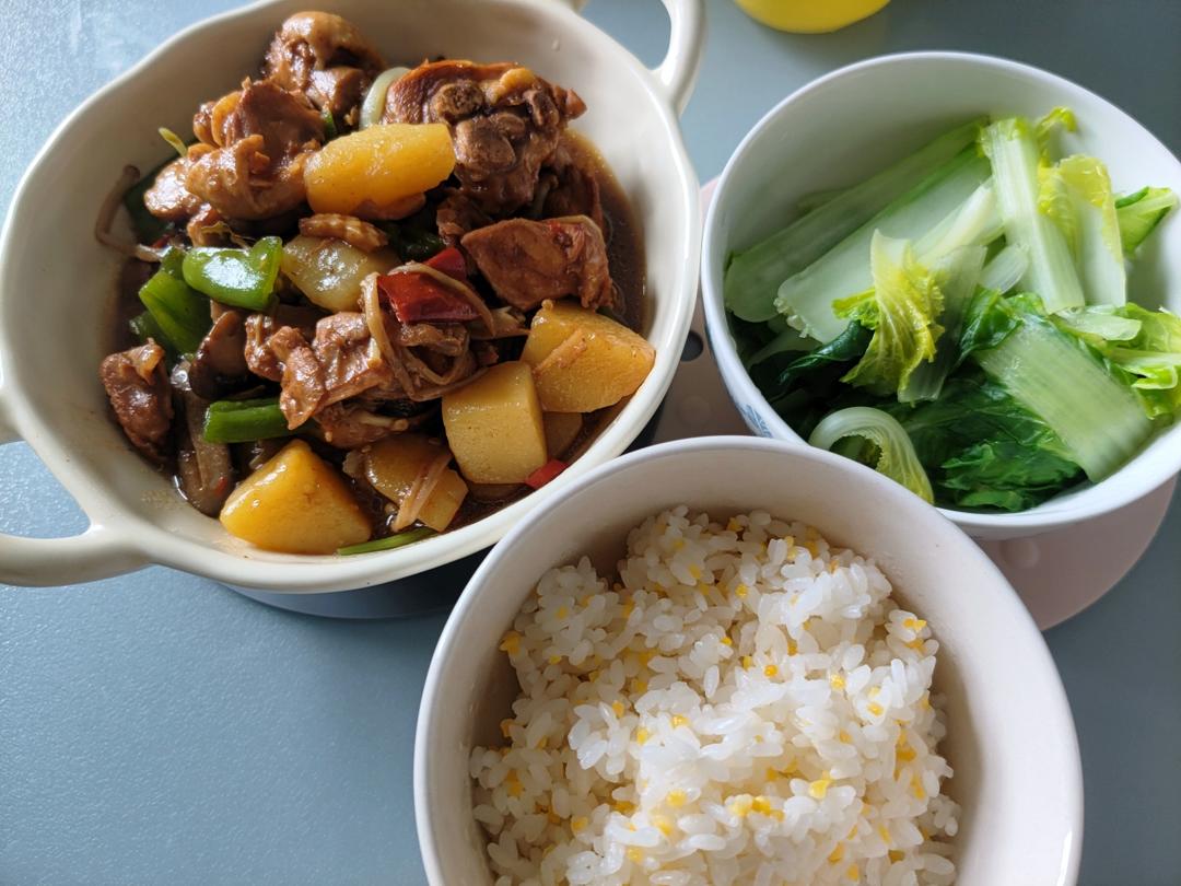 外卖第一名，简单在家做|黄焖鸡米饭