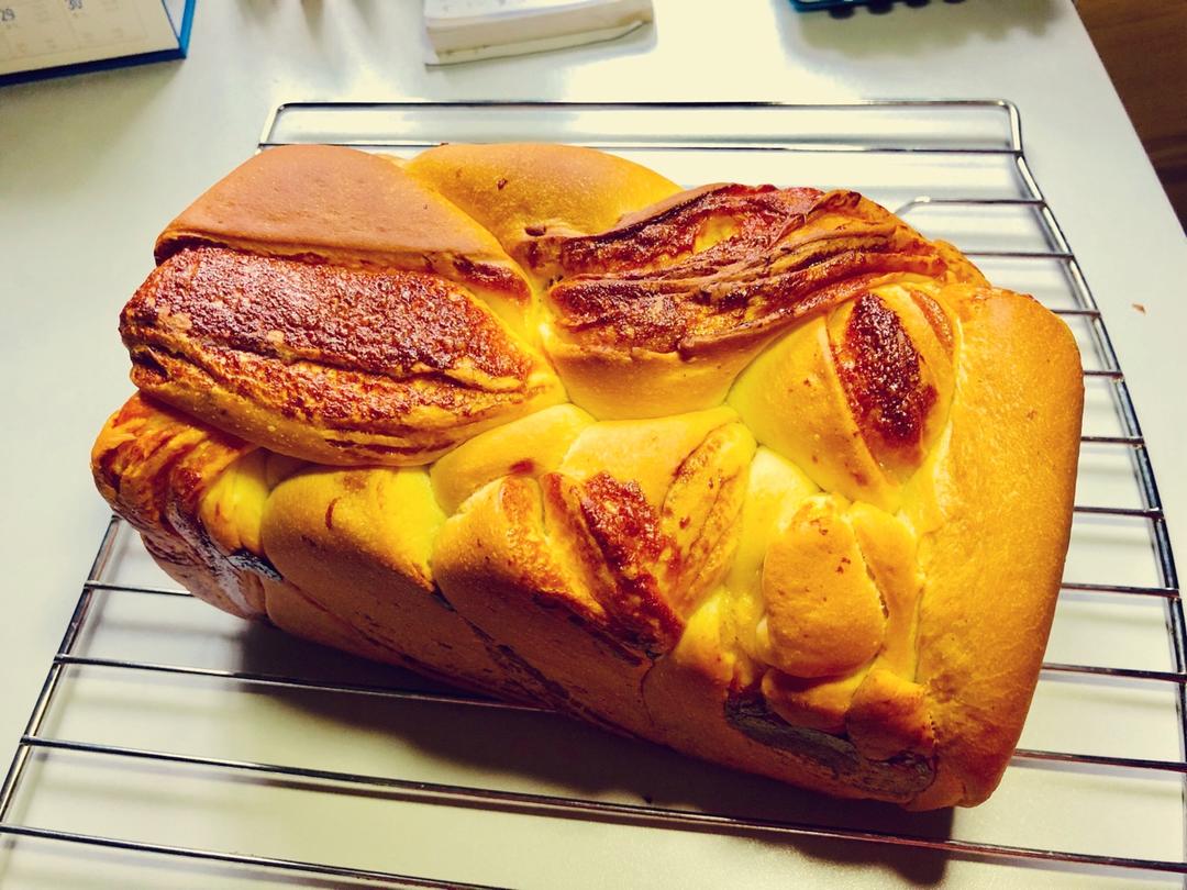 马苏里拉奶酪小方吐司