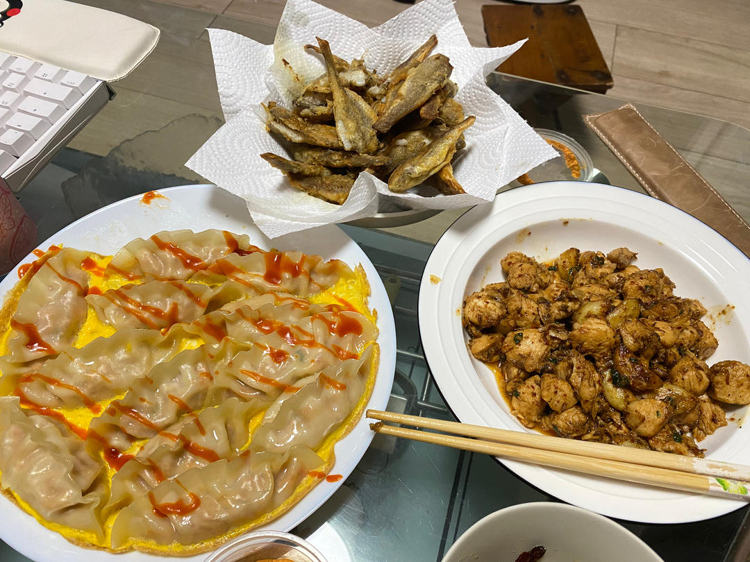 干炸香酥小黄鱼