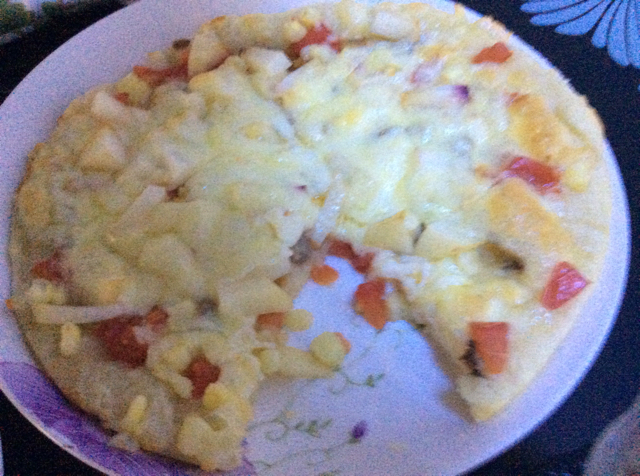 萨拉米薄底披萨 Salami Pizza