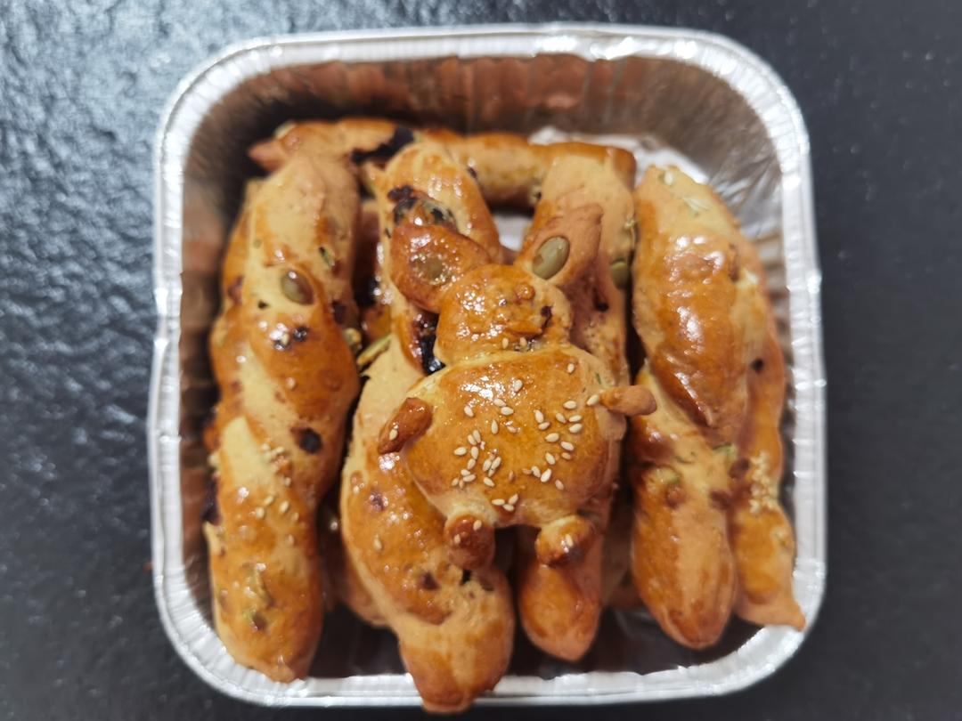 无糖无油的超香全麦坚果棒，0失败~