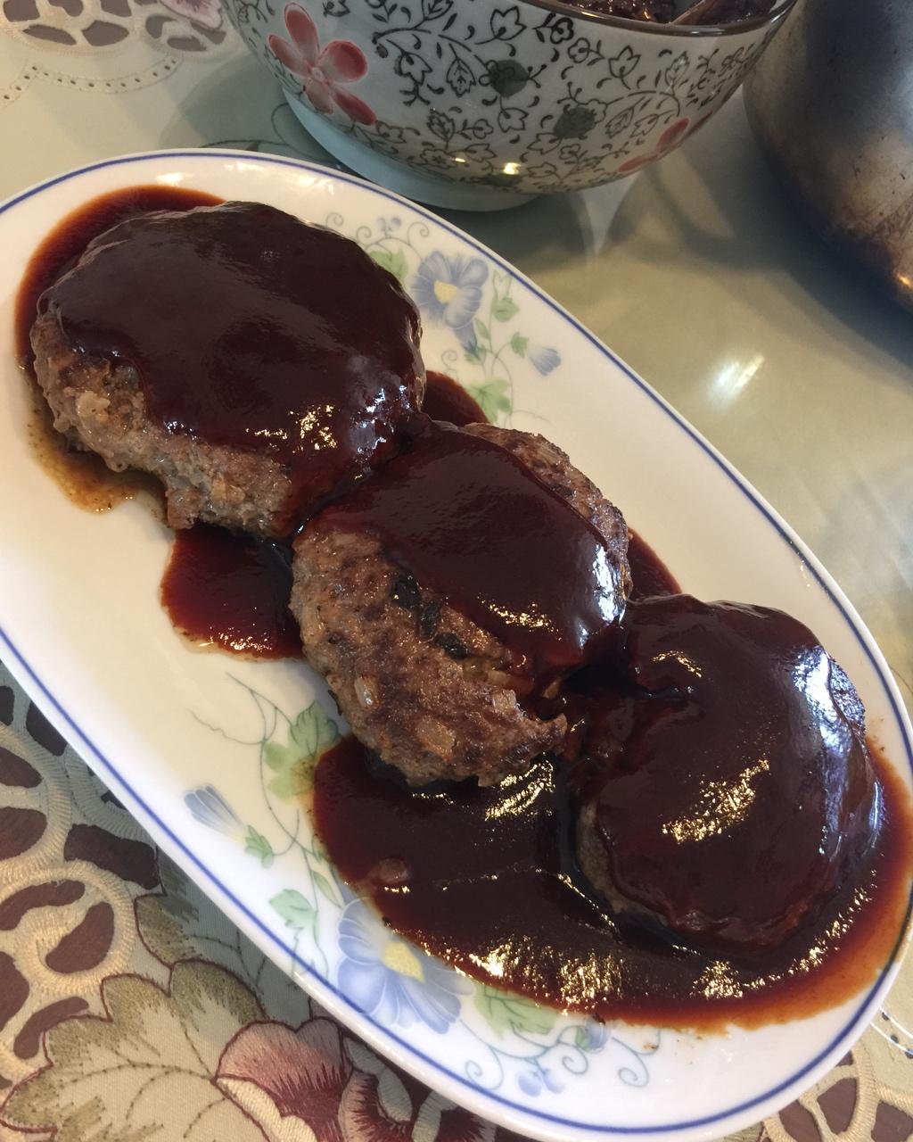 日式汉堡肉