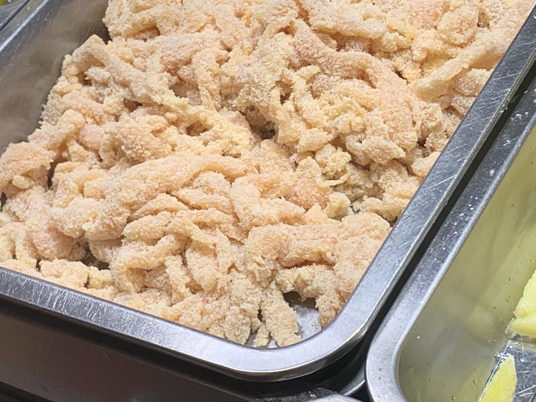 鸡柳薯条（小时候味道）