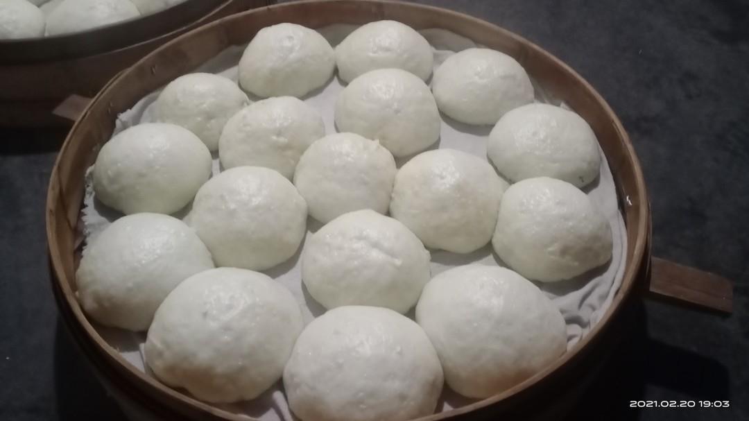 松软的酒酿馒头（马剑馒头）