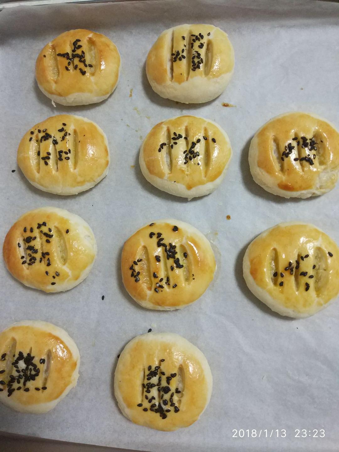 椰蓉老婆饼【色拉油清晰版】