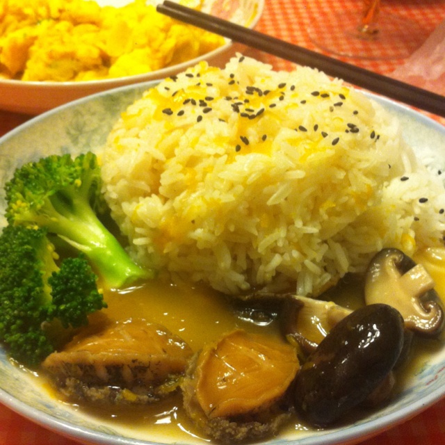 鲍鱼捞饭