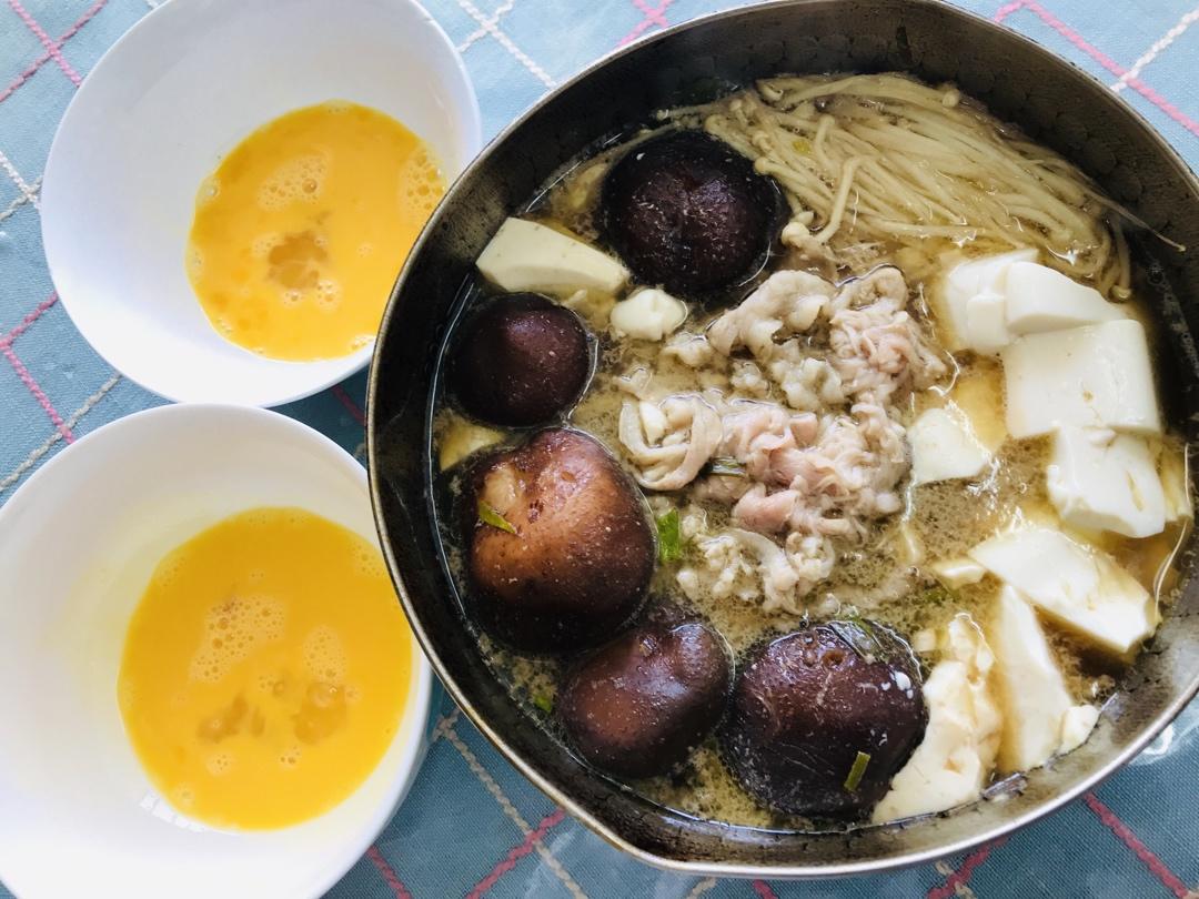 一人食之日式寿喜锅