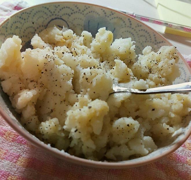 黑椒土豆泥（减肥晚餐）的做法