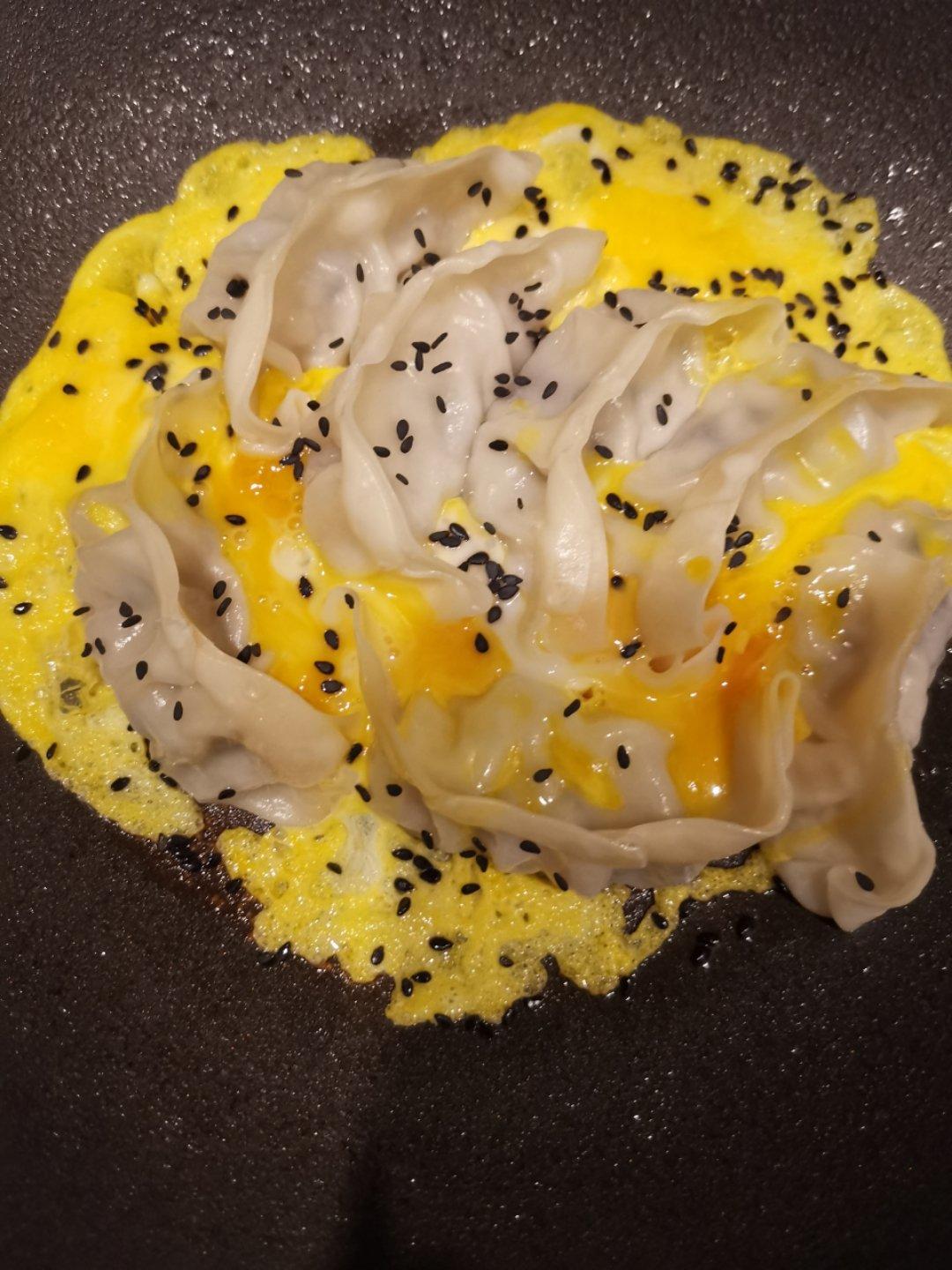 懒人快手抱蛋煎饺