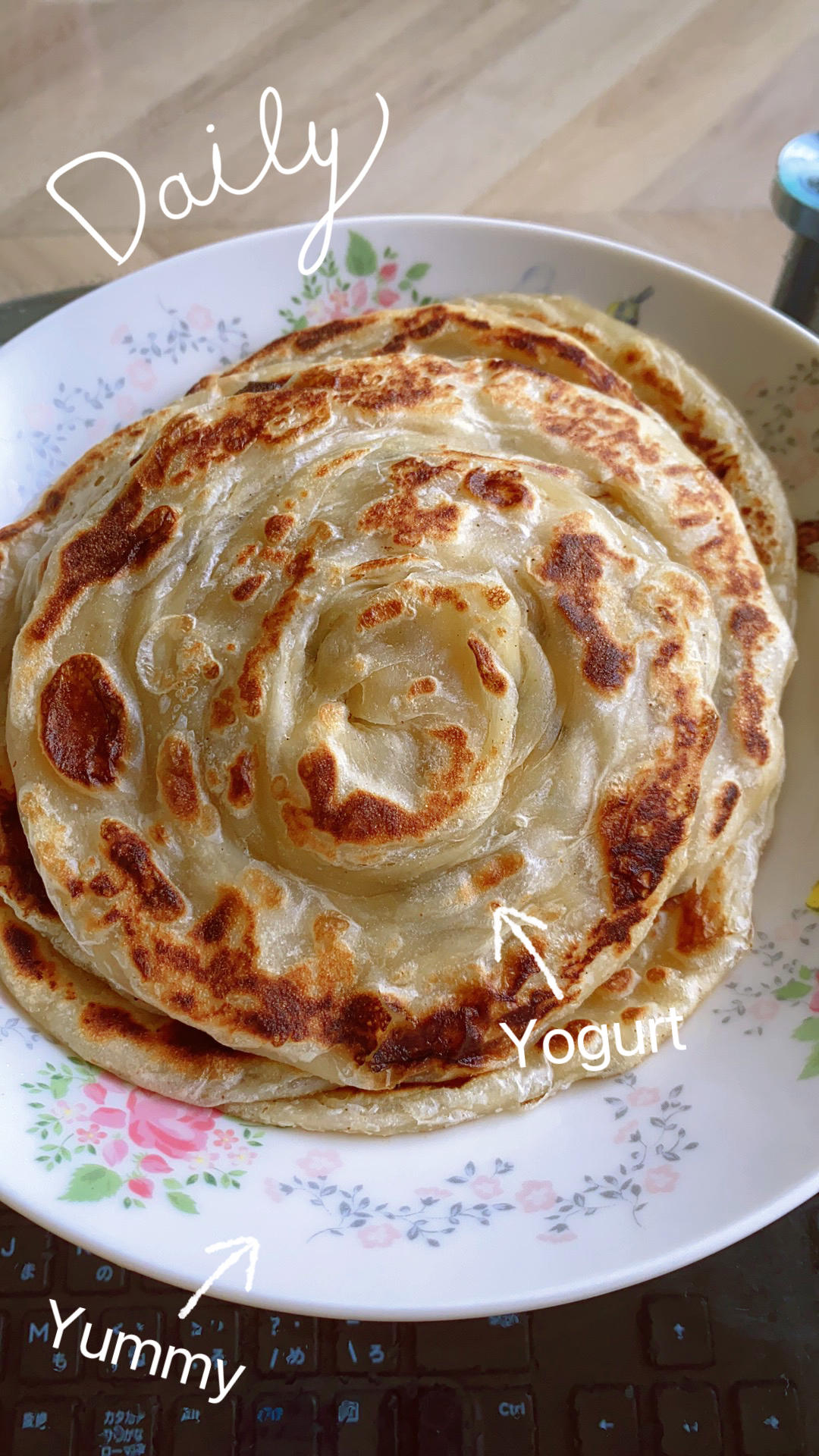 非常非常柔软的千层鸡蛋饼