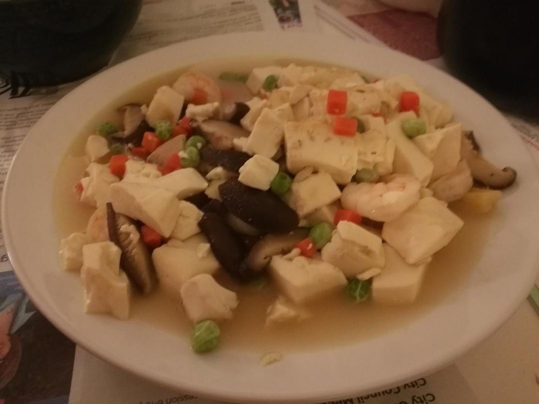 海鲜豆腐煲