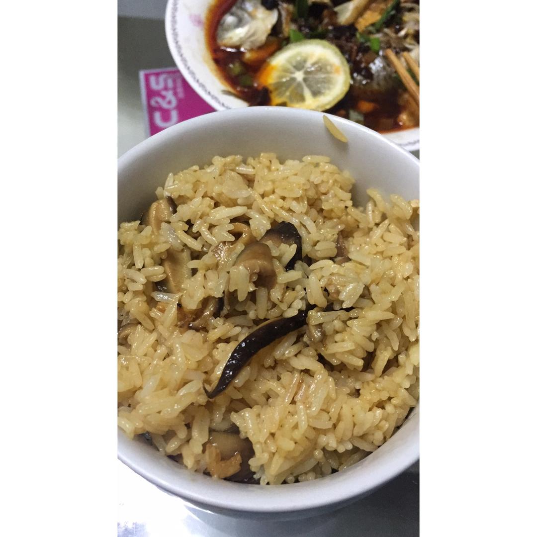 香菇油饭