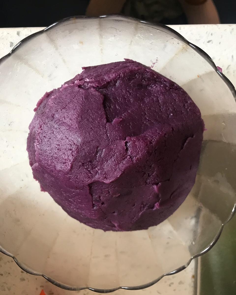 百搭紫薯馅