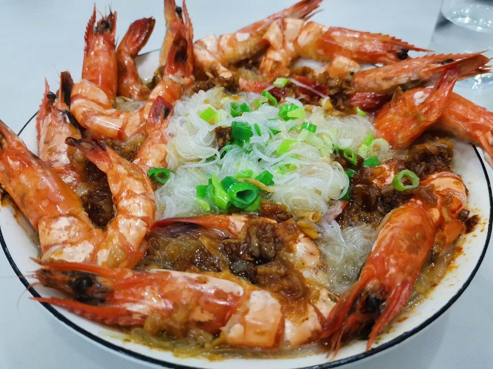 蒜蓉粉丝蒸虾