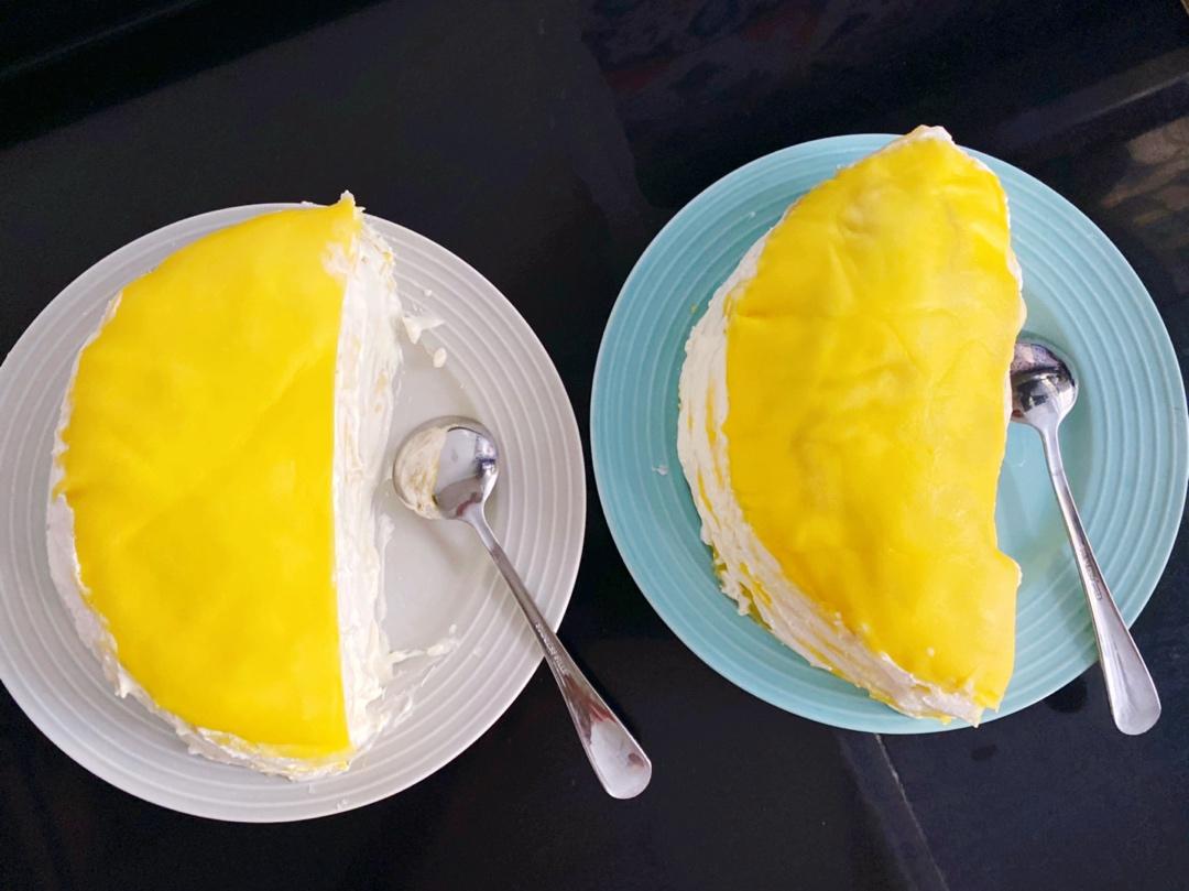 榴莲千层（超软糯蛋皮配方٩( ᐛ )و