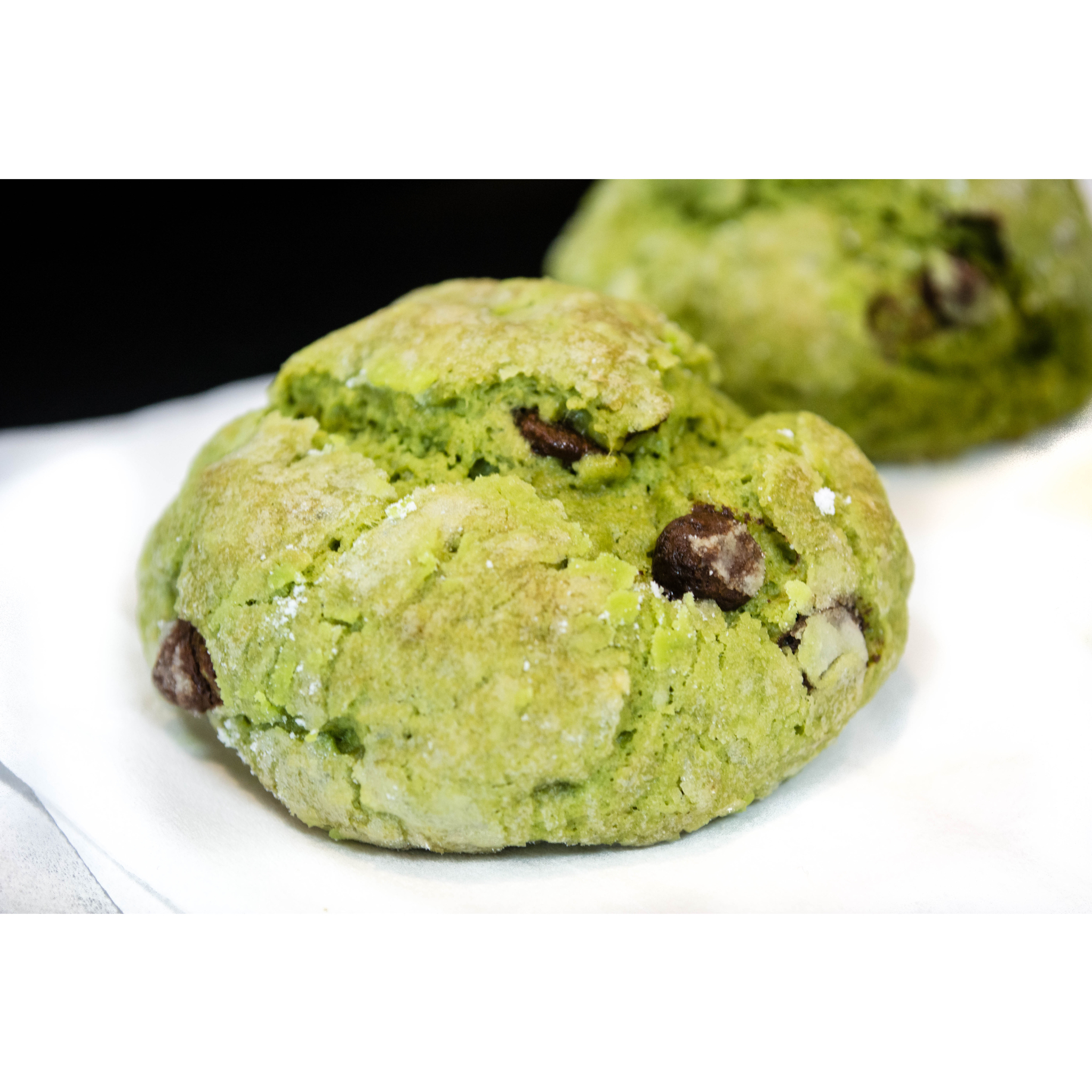 抹茶奶酪巧克力曲奇 Matcha Cream Cheese Choc Cookies