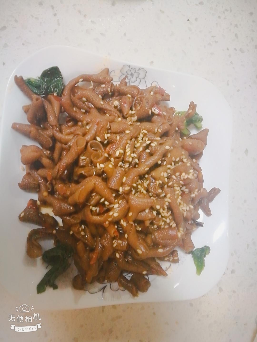 超级好吃的麻辣鸭肠的做法