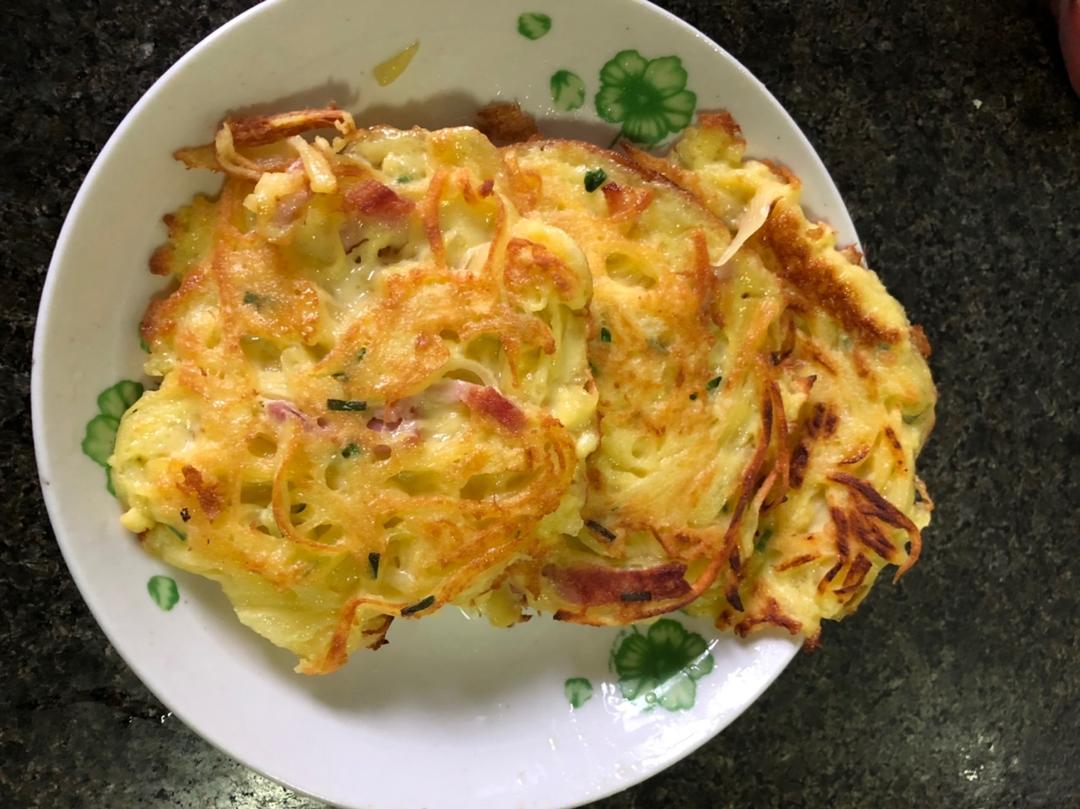 土豆胡萝卜健康早餐饼