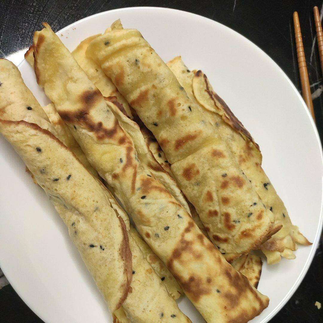 芝麻蛋卷（电饼铛）