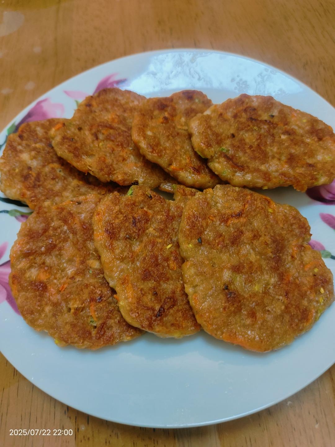 比藕盒简单还要好吃的香煎藕饼😋