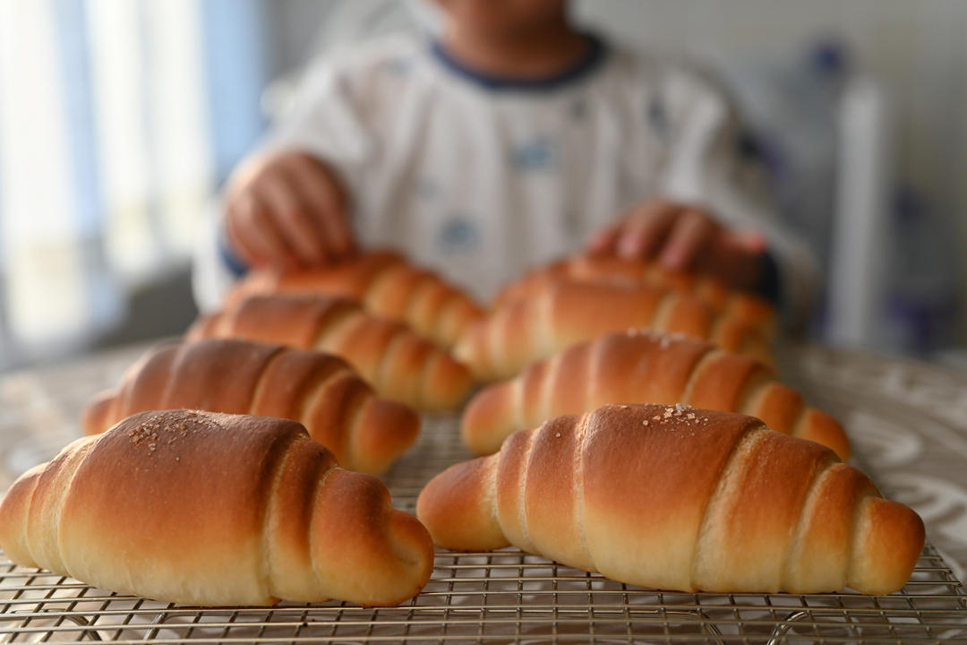 咸香酥脆的盐面包