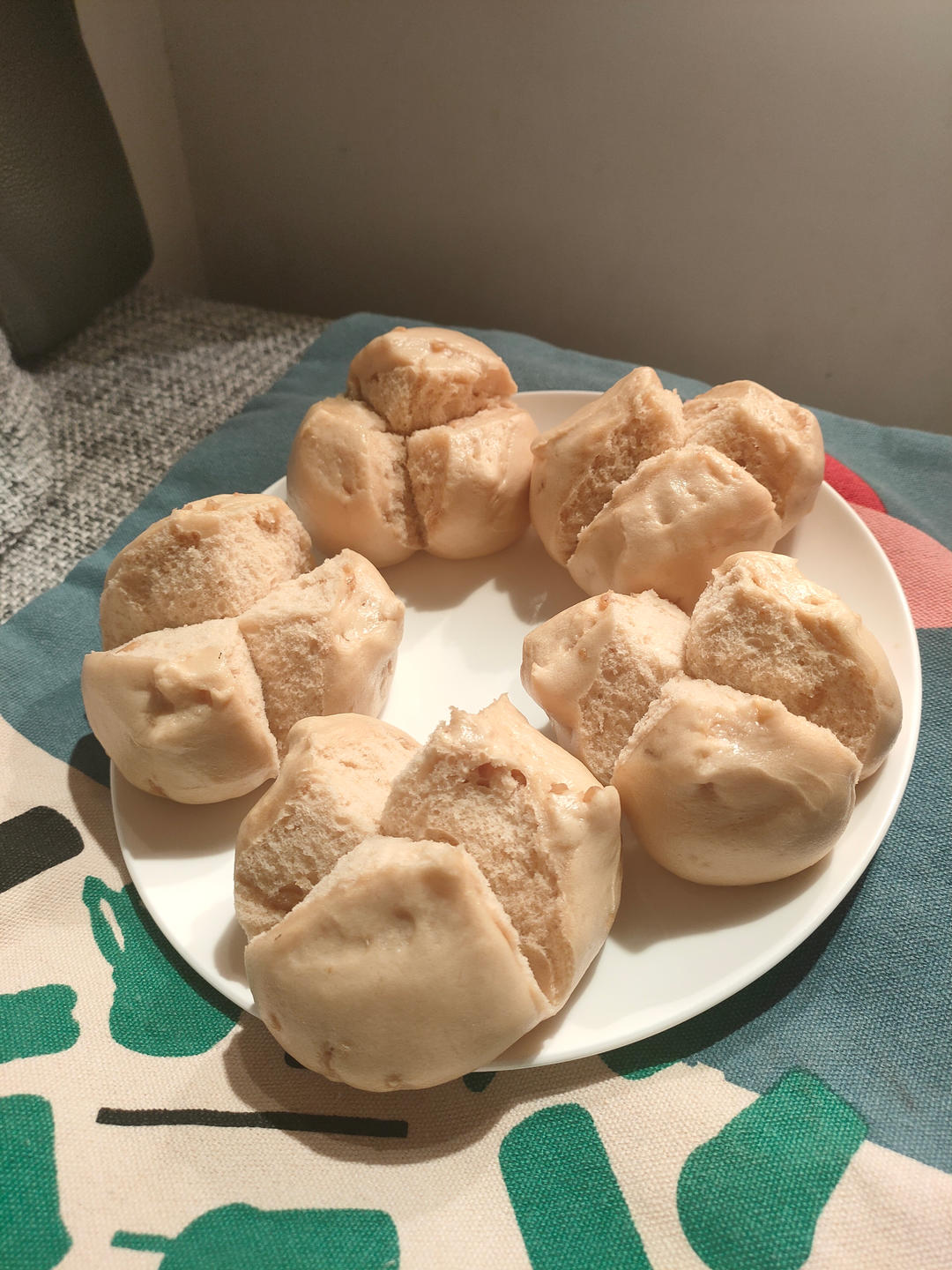 快手红糖开花馒头